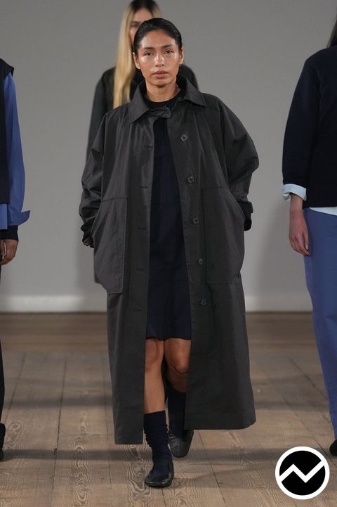 Aiayu, FW26 womenswear, Drop Shoulder Coat, look 6