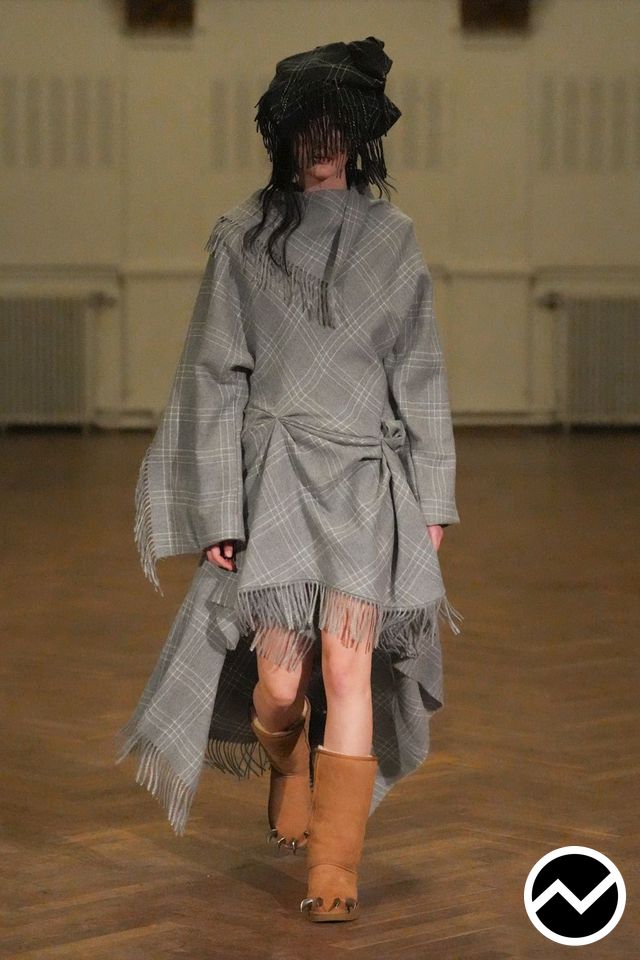 Anne Sofie Madsen, FW26 womenswear, Drop Shoulder Coat, look 12