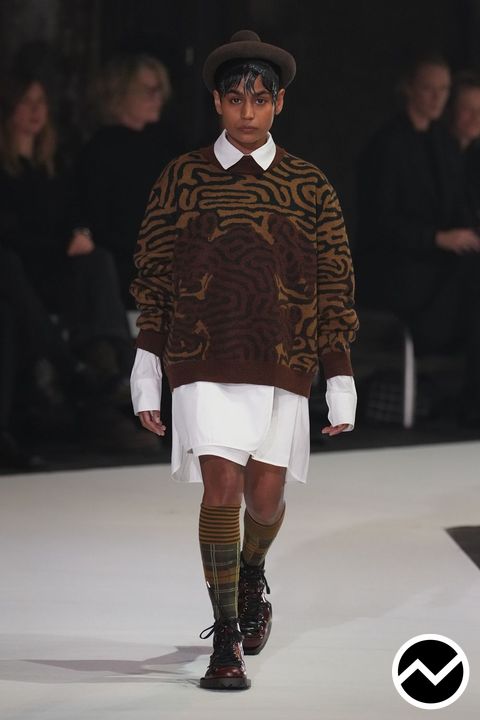 Henrik Vibskov FW26 womenswear, look 1