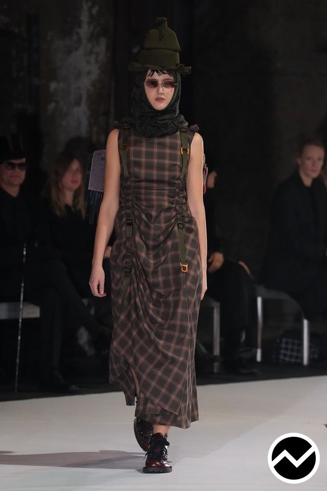 Henrik Vibskov, FW26 womenswear, Fitted Dress, look 20