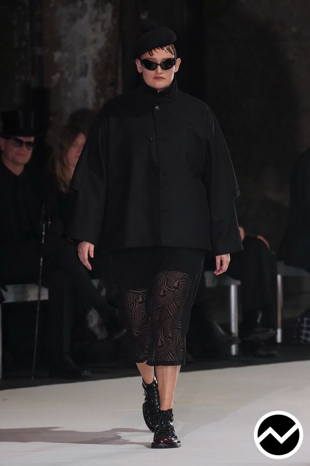 Henrik Vibskov, FW26 womenswear, Hip Length Coat, look 31