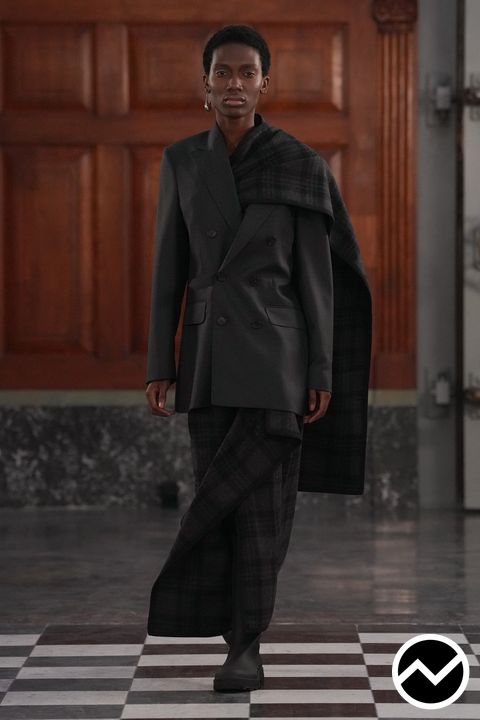 Mkdt Studio, FW26 womenswear, Twill, look 8