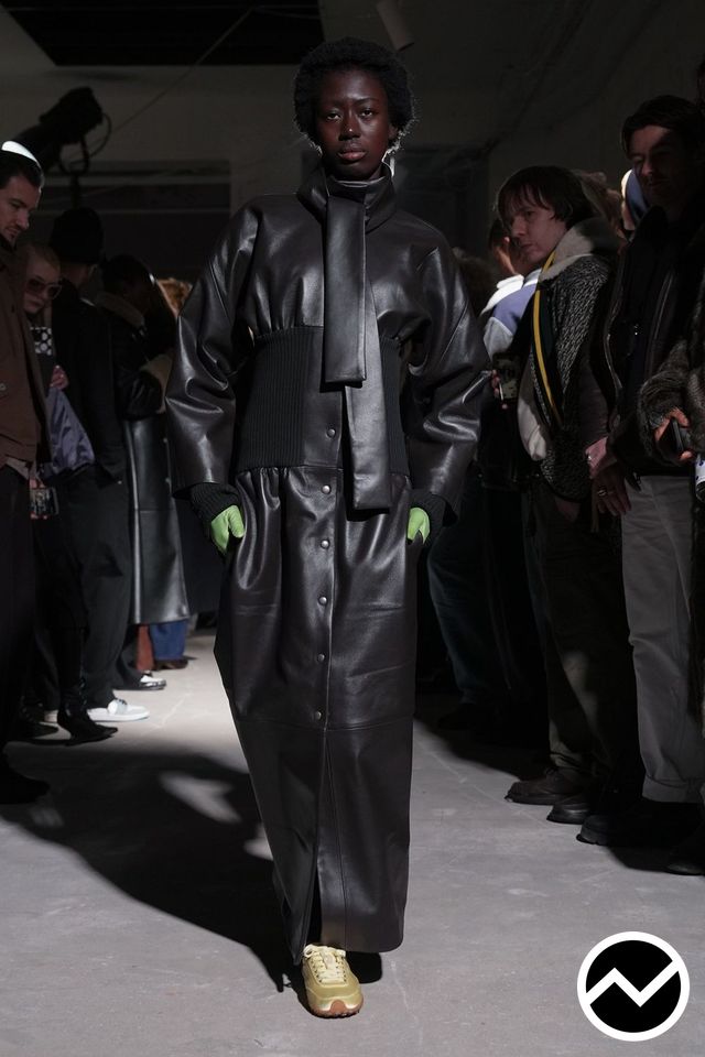 Nicklas Skovgaard, FW26 womenswear, Leather, look 28