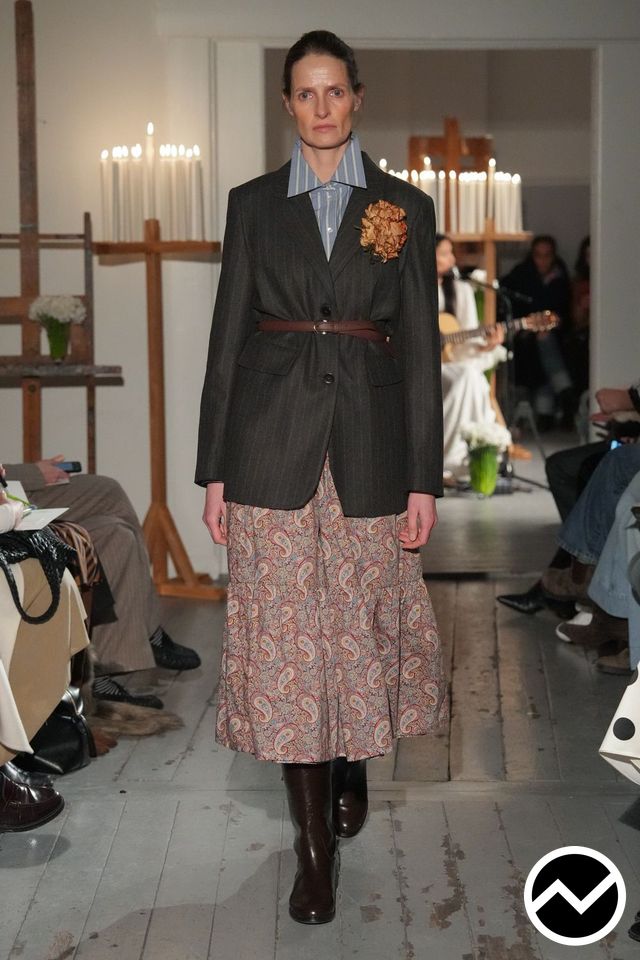 Skall Studio, FW26 womenswear, Steel, look 21