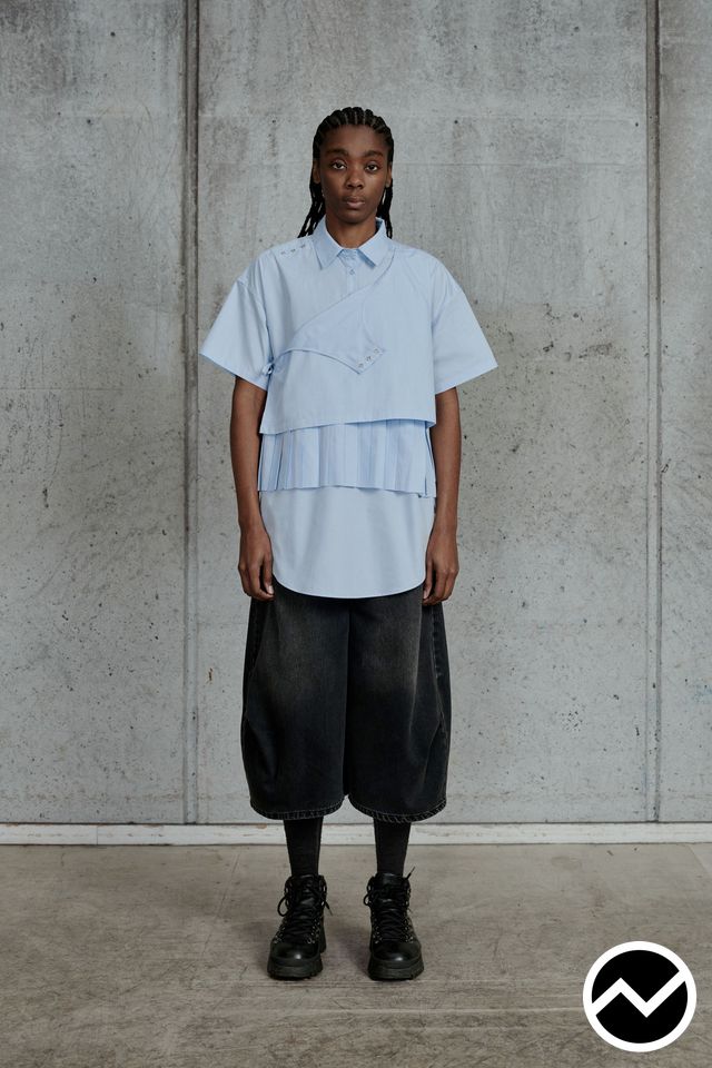 Stel, FW26 menswear, Powder Blue, look 9