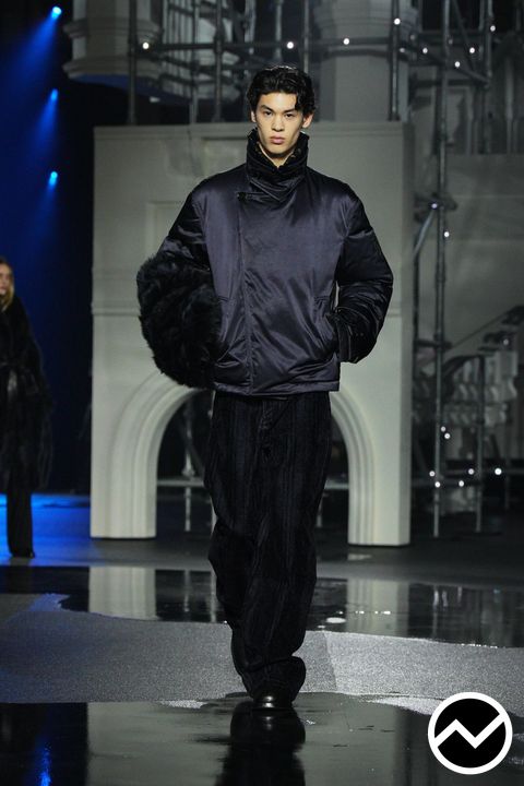 Burberry, FW26 menswear, Oversized Jacket, look 47