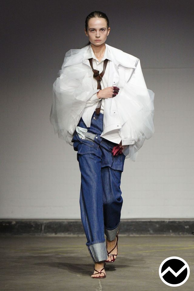 Central Saint Martins M.a. FW26 womenswear, look 1