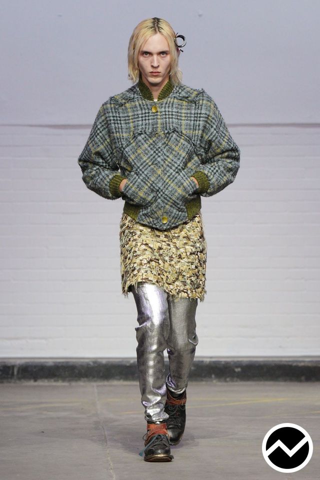 Central Saint Martins M.a., FW26 menswear, Jacquard, look 11