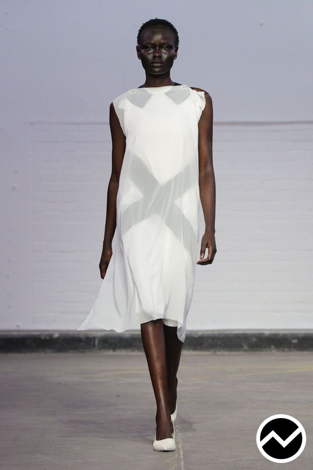 Central Saint Martins M.a., FW26 womenswear, White, look 38
