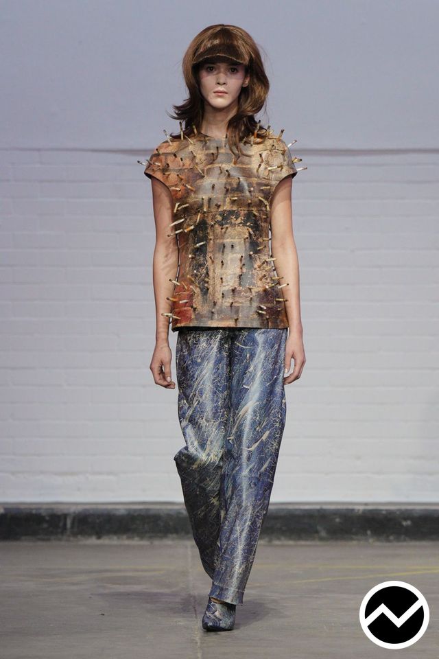 Central Saint Martins M.a., FW26 womenswear, Graphic, look 65