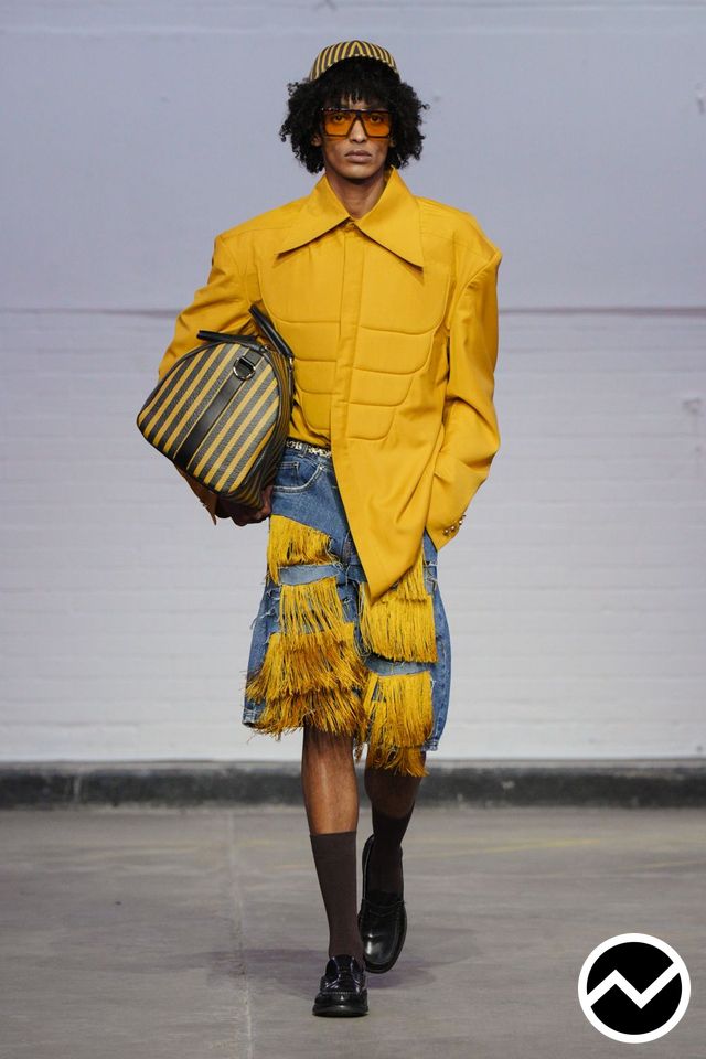 Central Saint Martins M.a., FW26 menswear, Denim, look 96