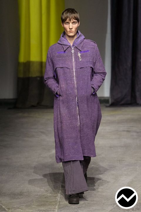 Charlie Constantinou, FW26 menswear, Oversized Coat, look 20