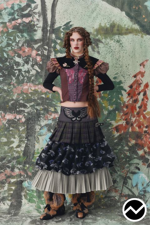 Chopova Lowena FW26 womenswear, look 1