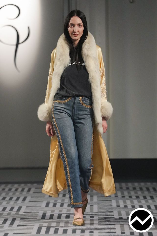 Conner Ives FW26 womenswear, look 1