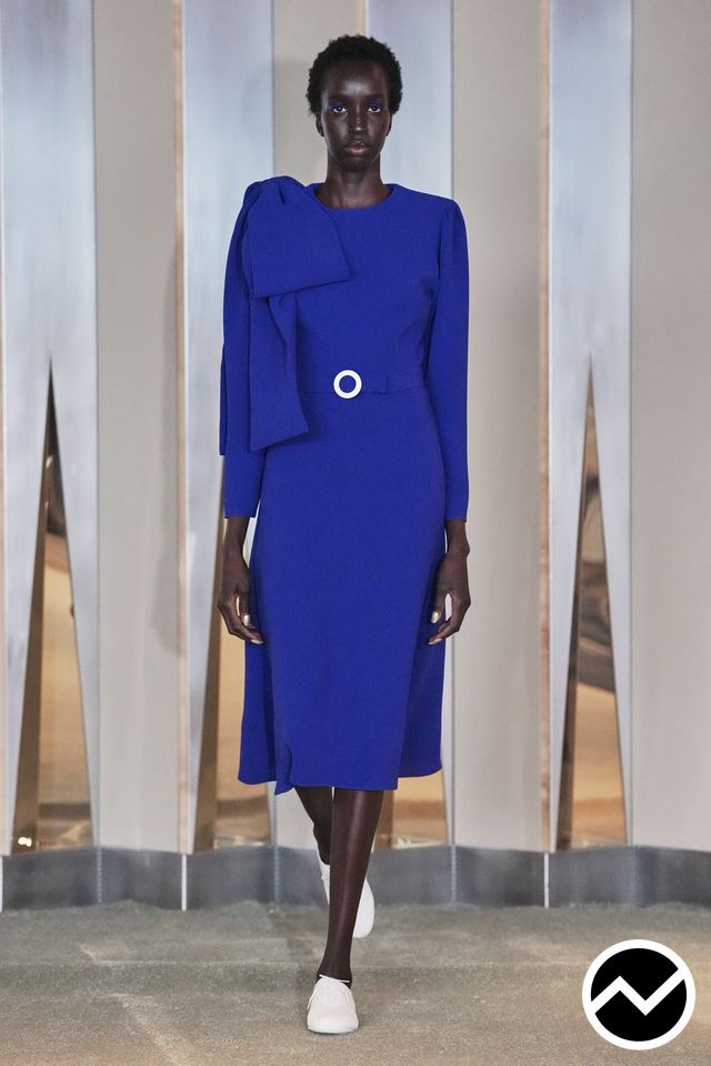Edeline Lee, FW26 womenswear, Royal Blue, look 15