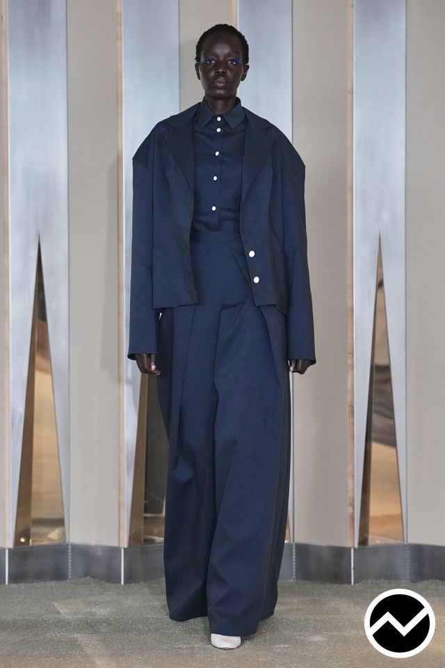 Edeline Lee, FW26 womenswear, Midnight Blue, look 24