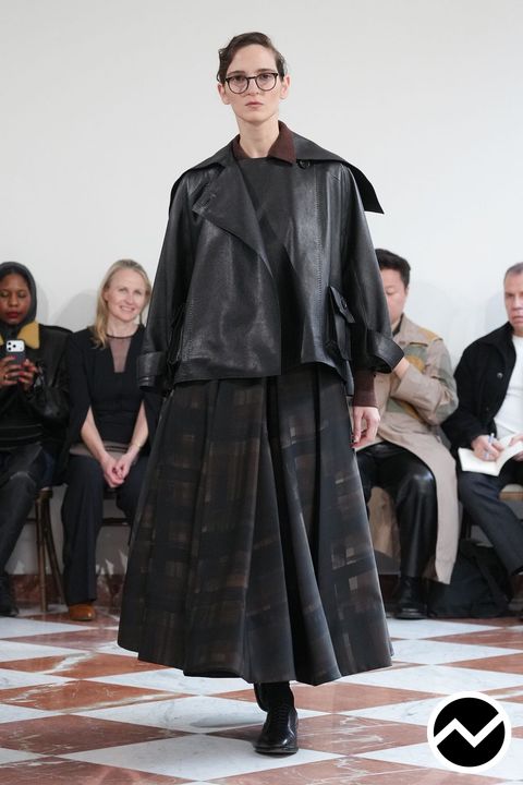 Emilia Wickstead FW26 womenswear, look 1