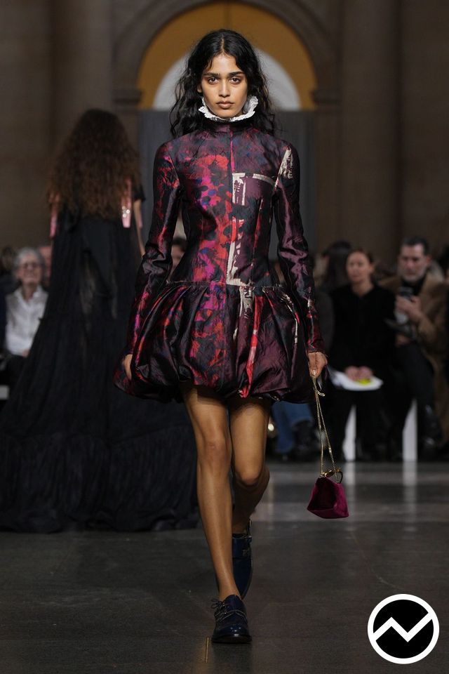 Erdem, FW26 womenswear, Taffeta, look 39