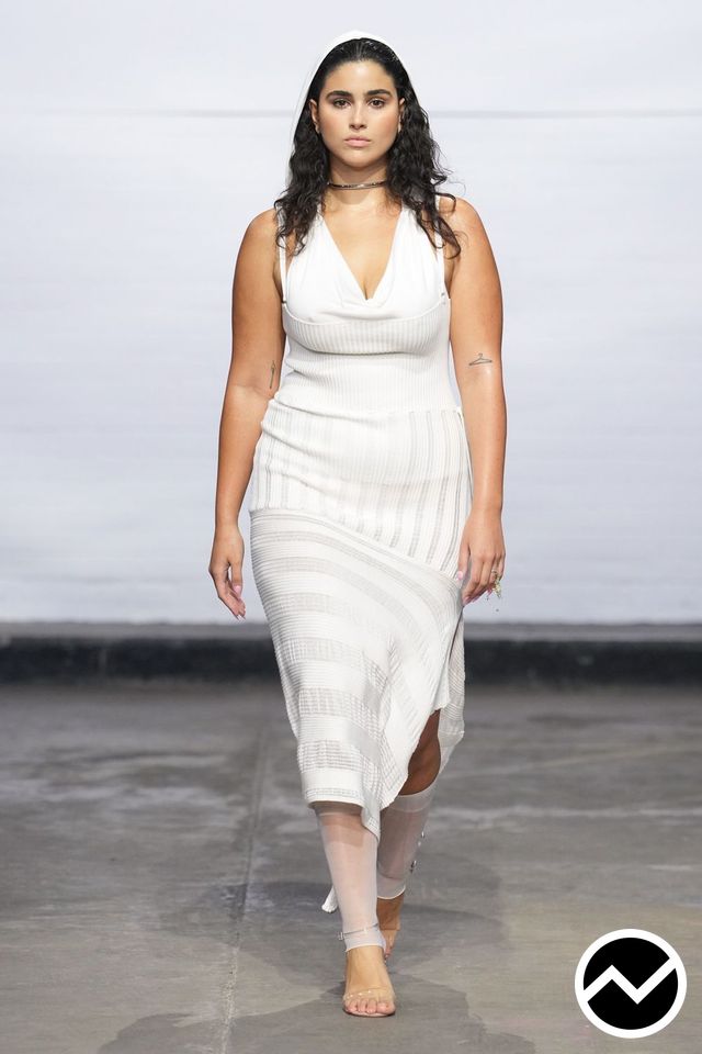 Karoline Vitto FW26 womenswear, look 1