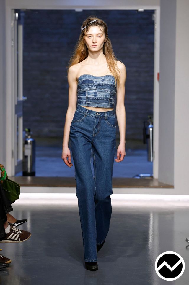 Kseniaschnaider, FW26 womenswear, Cropped Top, look 3