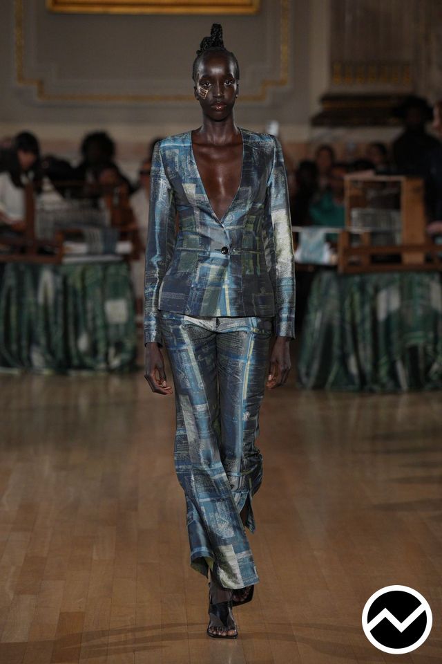 Labrum London, FW26 womenswear, Abstract, look 19