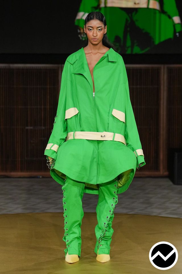 London College Of Fashion, FW26 womenswear, Drop Shoulder Jacket, look 4