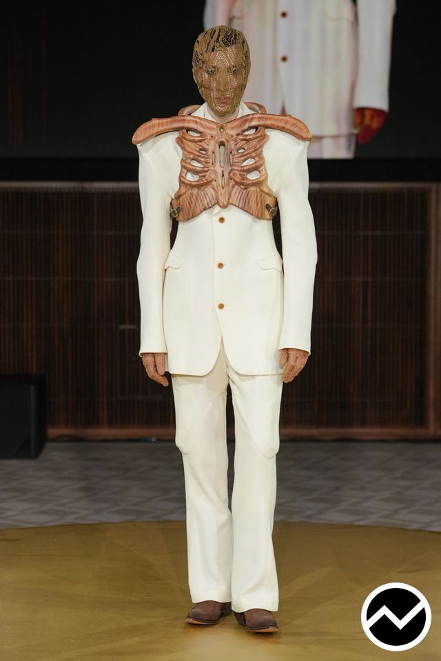 London College Of Fashion, London College Of Fashion FW26 menswear, look 13
