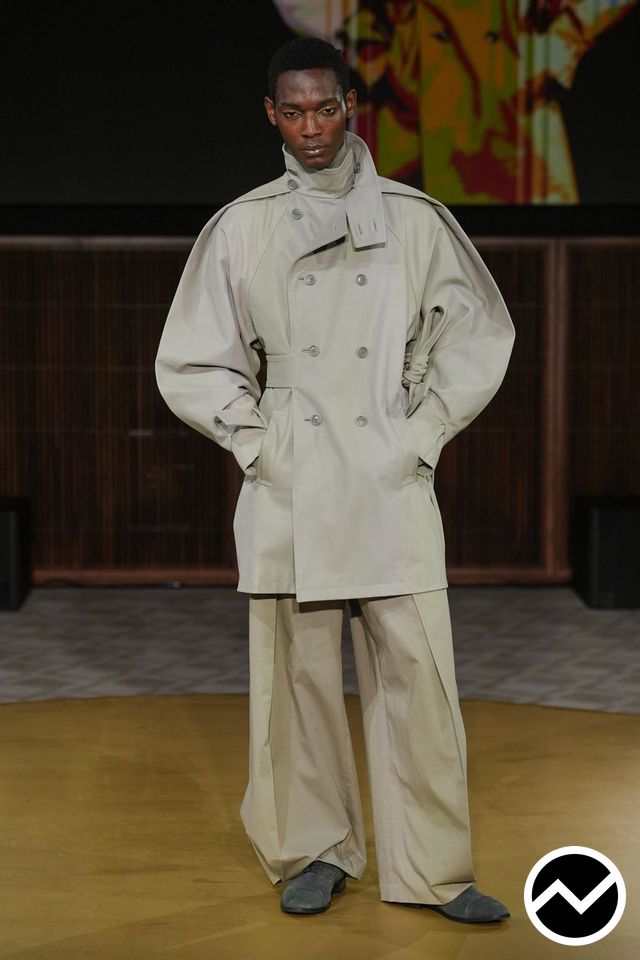 London College Of Fashion, London College Of Fashion FW26 menswear, look 19
