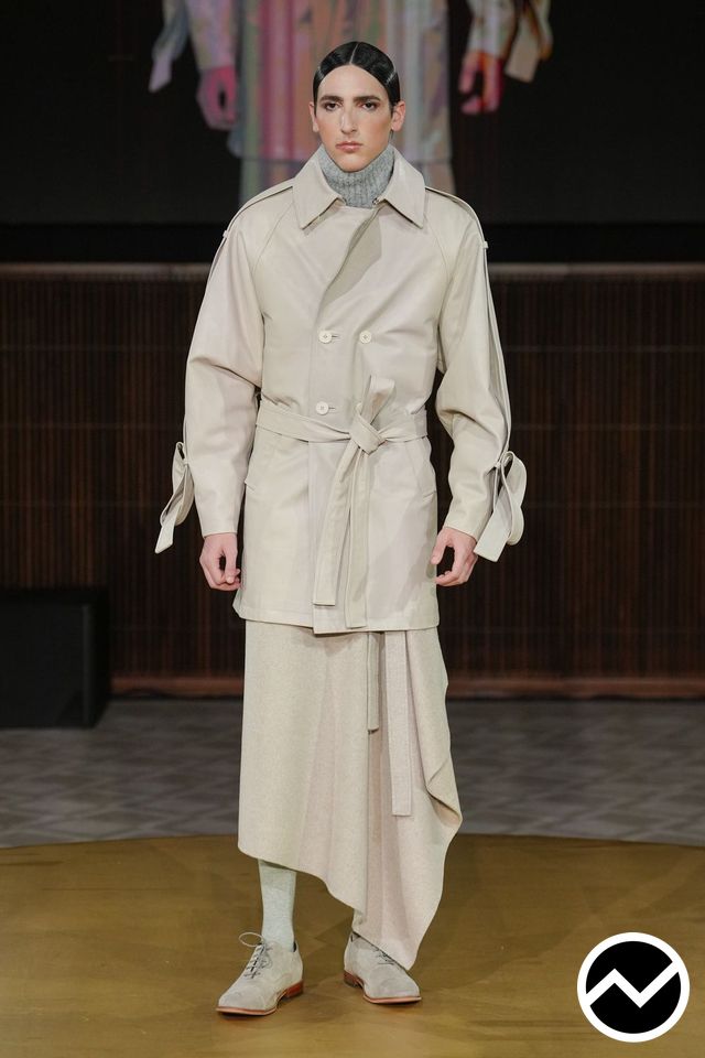 London College Of Fashion, FW26 menswear, Steel, look 20
