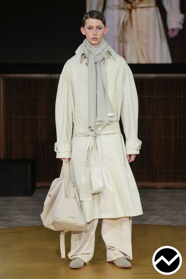 London College Of Fashion, London College Of Fashion FW26 menswear, look 23