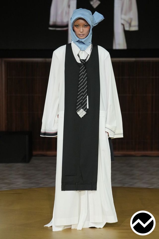 London College Of Fashion, London College Of Fashion FW26 menswear, look 33