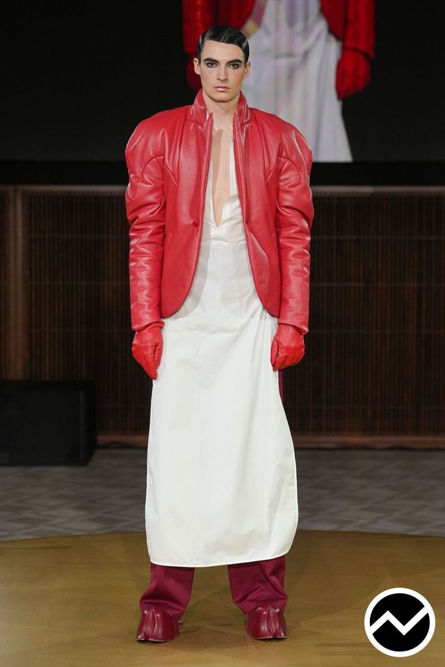 London College Of Fashion, London College Of Fashion FW26 womenswear, look 37