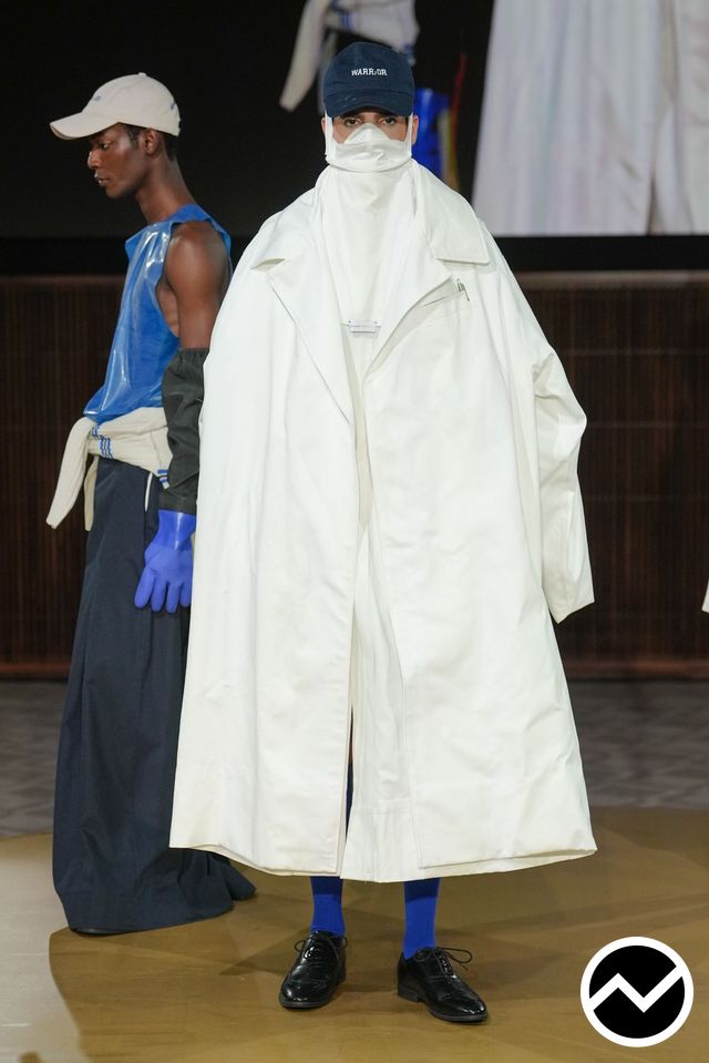 London College Of Fashion, London College Of Fashion FW26 womenswear, look 46