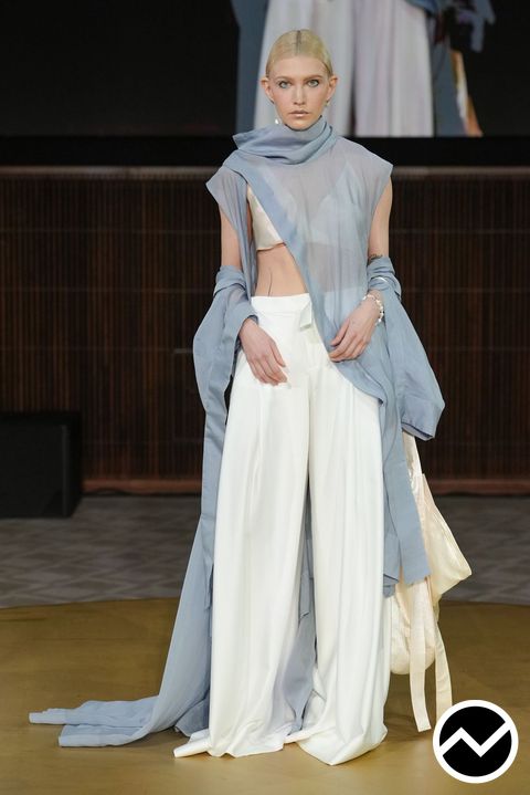 London College Of Fashion, FW26 womenswear, Wide Leg Pants, look 50