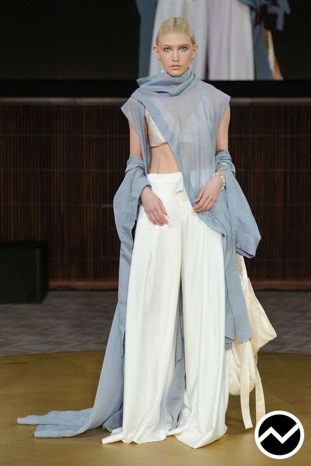 London College Of Fashion, FW26 womenswear, Palazzo Pants, look 50