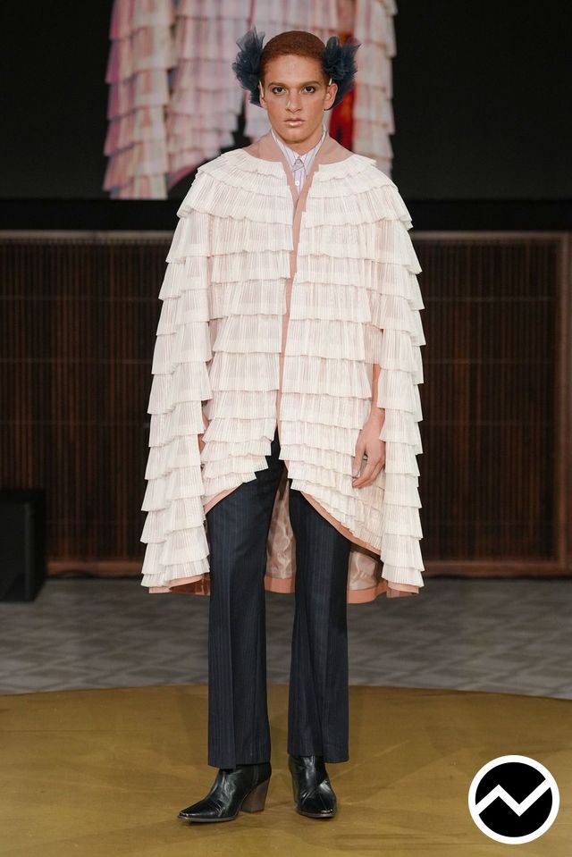 London College Of Fashion FW26 menswear, look 60