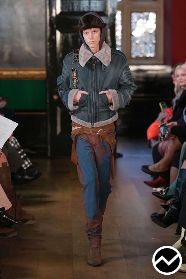 Masha Popova, Masha Popova FW26 menswear, look 10