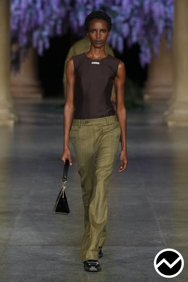 Mithridate, FW26 womenswear, Olive, look 21