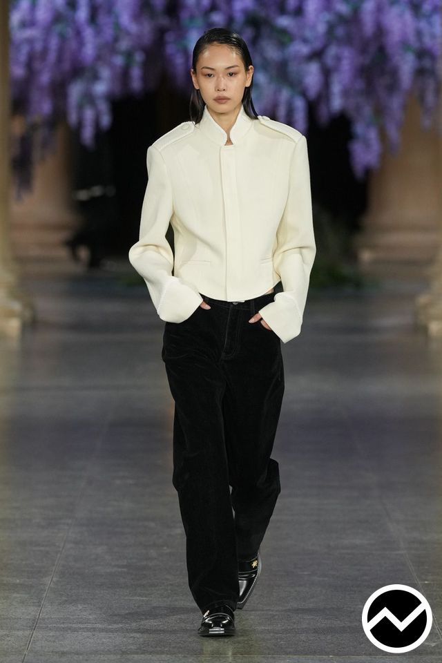 Mithridate, FW26 womenswear, Mandarin Jacket, look 38
