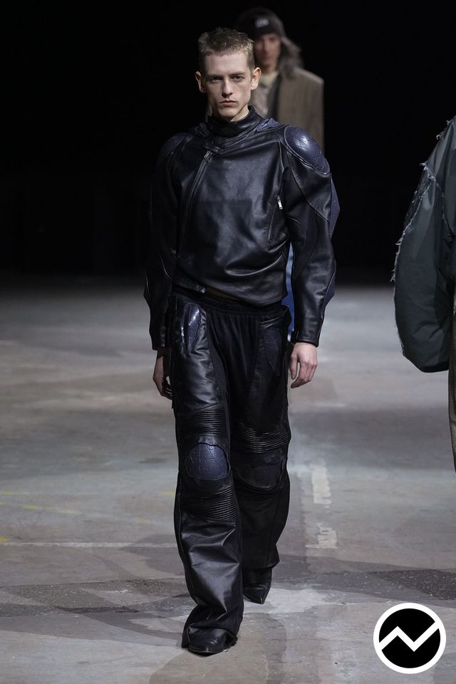 Natasha Zinko, FW26 menswear, Leather, look 26
