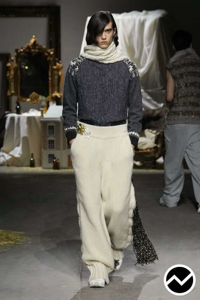 Oscar Ouyang, FW26 womenswear, High-Rise Pants, look 10