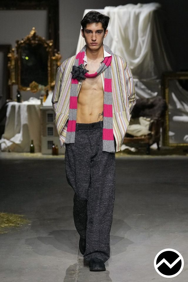 Oscar Ouyang, Oscar Ouyang FW26 menswear, look 15