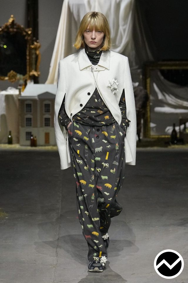 Oscar Ouyang, FW26 womenswear, Top Collar Coat, look 17