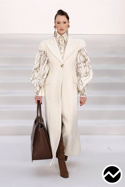 Paul Costelloe, FW26 womenswear, Ecru, look 15