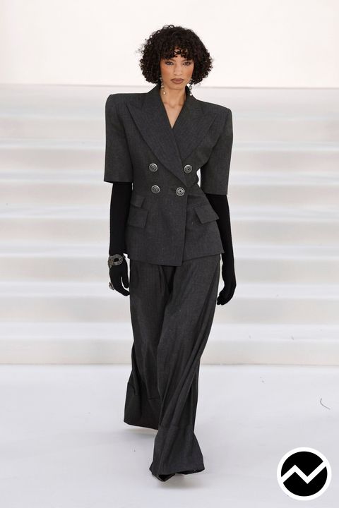 Paul Costelloe, FW26 womenswear, Flap Pockets Jacket, look 35