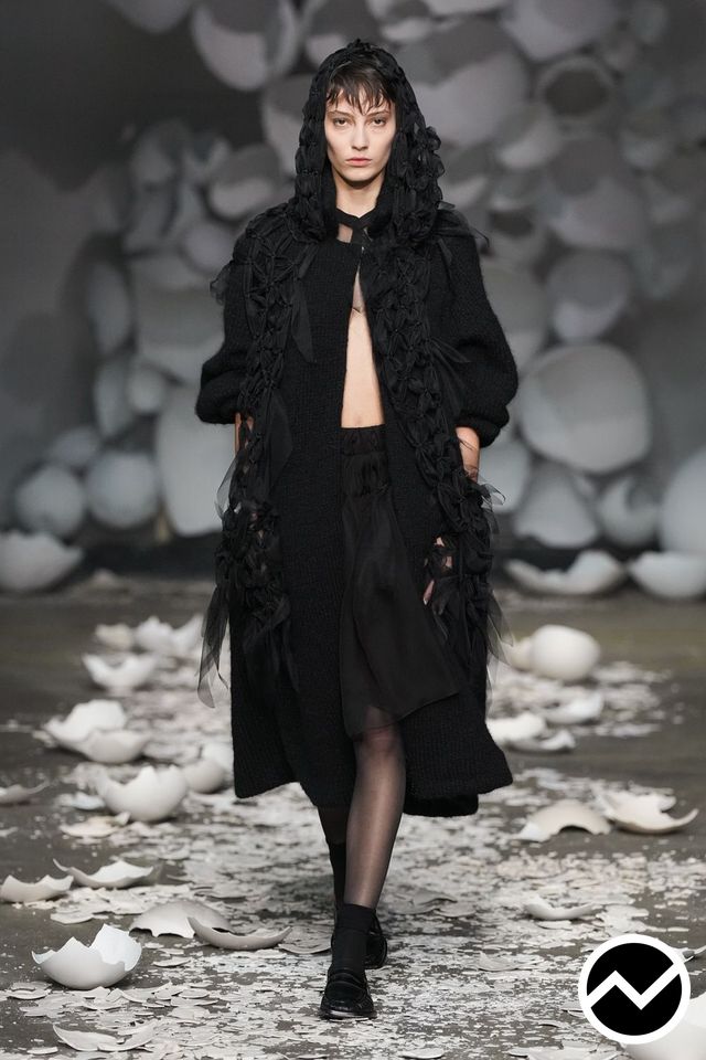 Pauline Dujancourt FW26 womenswear, look 1