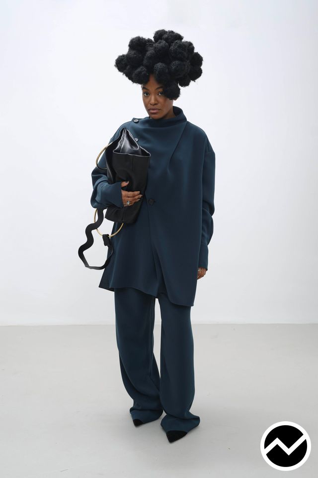 Roksanda, FW26 womenswear, Oversized Jacket, look 8