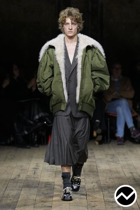 Simone Rocha, FW26 menswear, Parachute, look 14