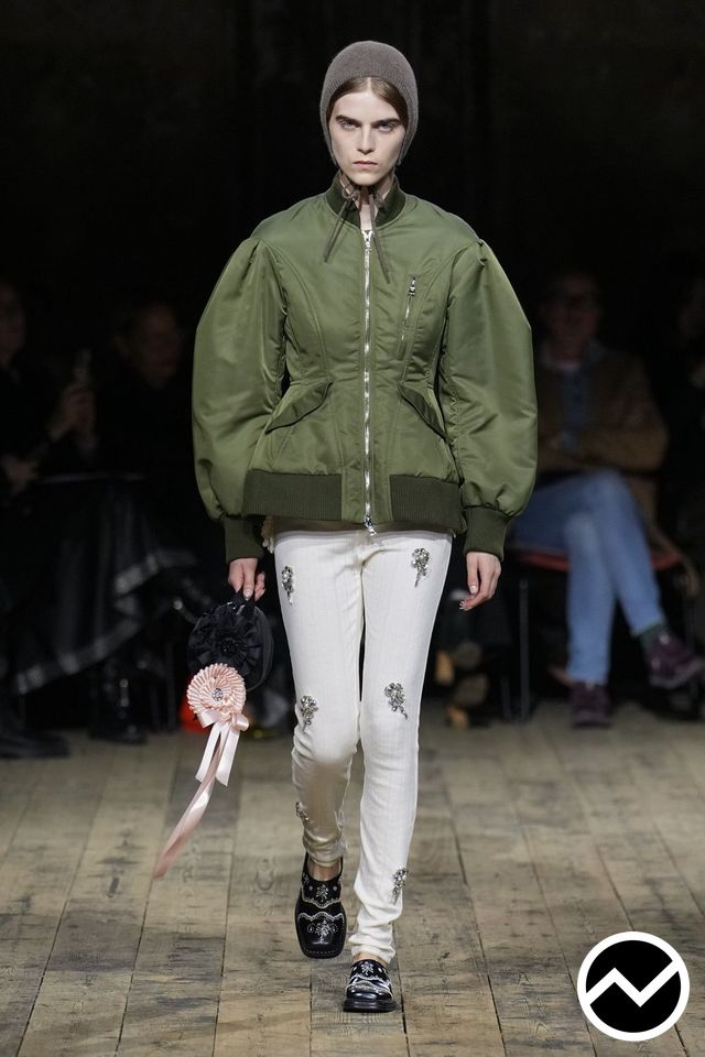 Simone Rocha, FW26 womenswear, Bomber, look 29
