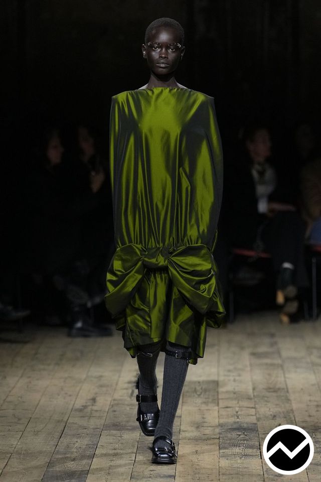 Simone Rocha, FW26 womenswear, Wrap Tie Coat, look 51